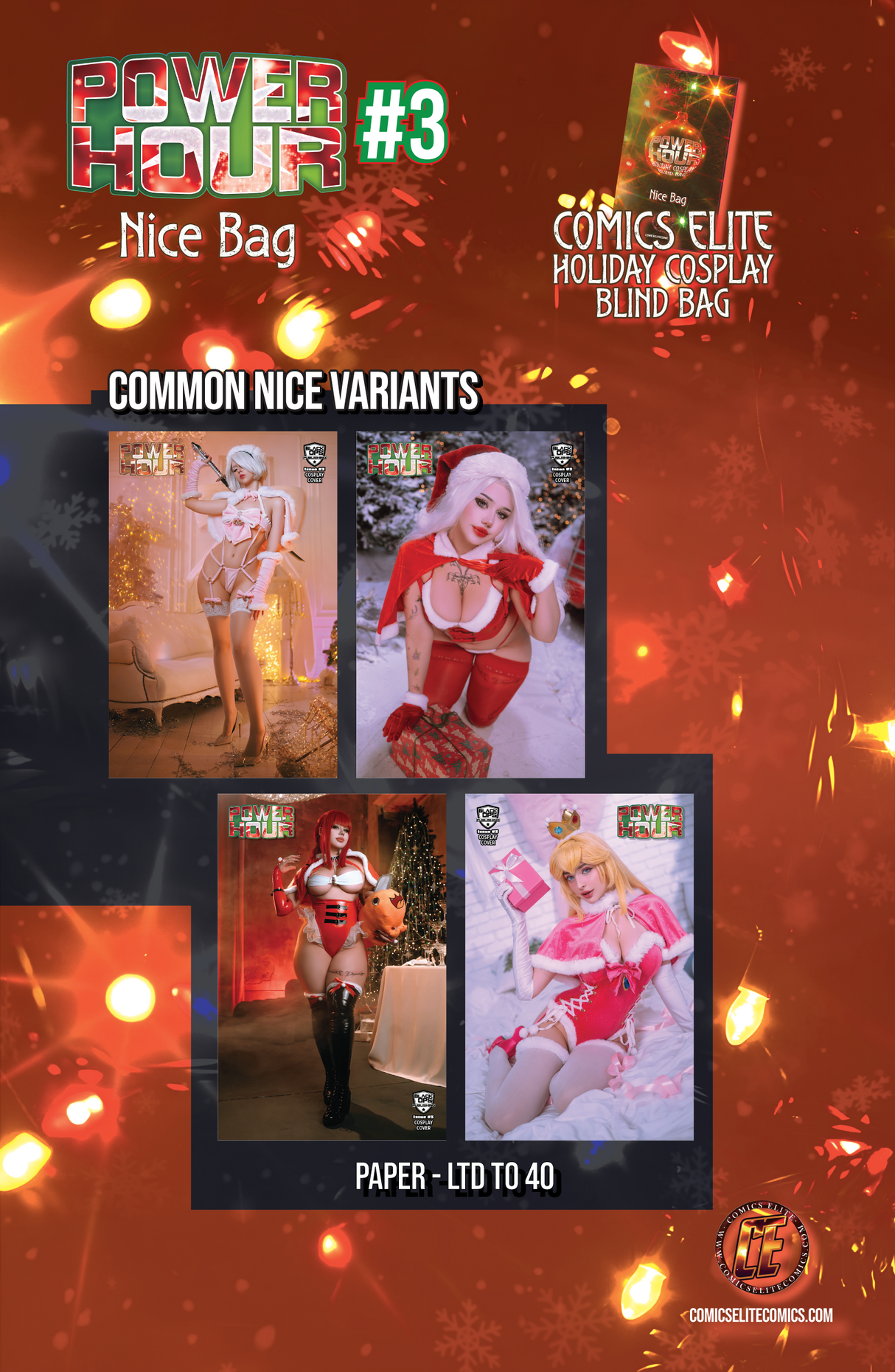 POWER HOUR #3 HOLIDAY COSPLAY BLIND BAG - NICE - LTD 200