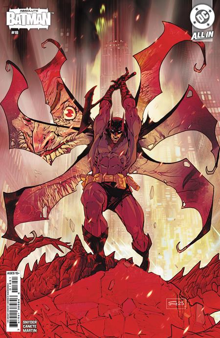 ABSOLUTE BATMAN #18 GIANDOMENICO - RATIO VARIANT - 1:25 - KEY ISSUE (RELEASE: 3/11/26)