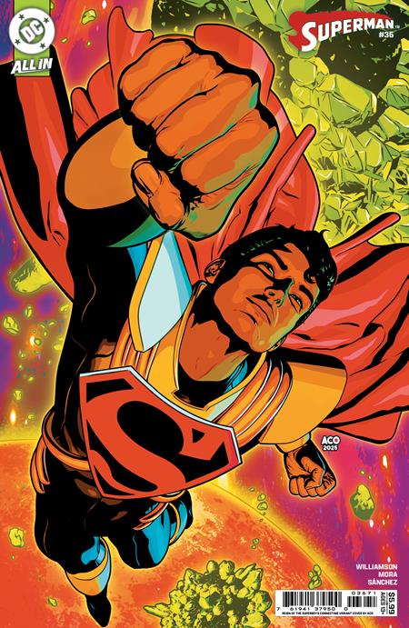 SUPERMAN #36 - COVER G - ACO - CONNECTING (RELEASE: 3/25/26)