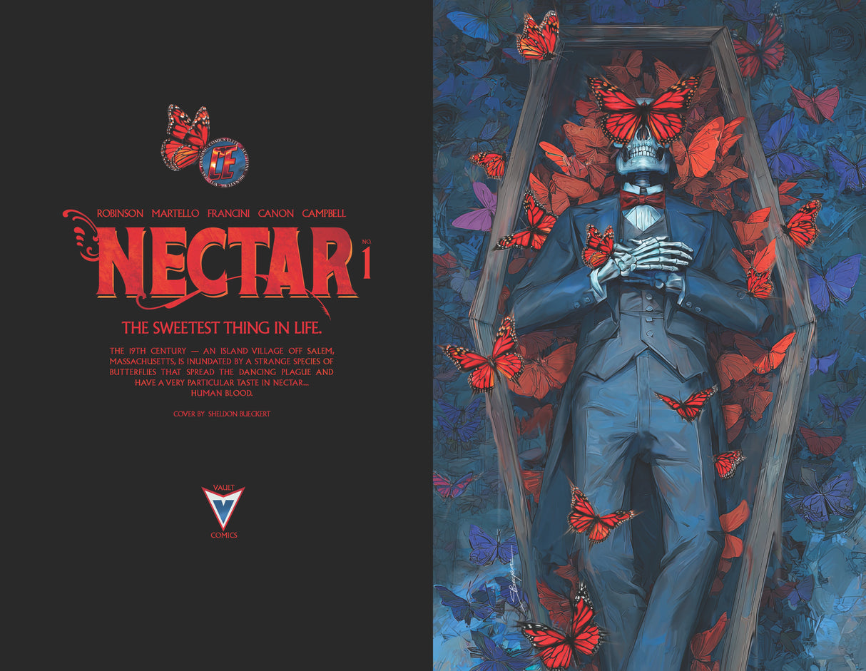 NECTAR #1 2ND PRINT - CE EXCLUSIVE - SHELDON BUECKRET - LTD 497