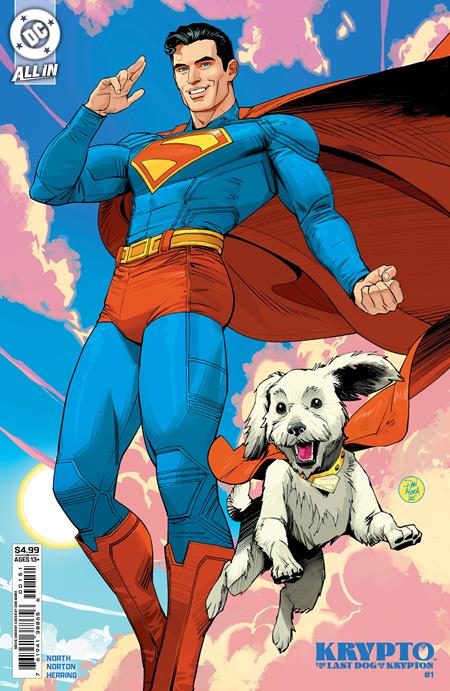 KRYPTO THE LAST DOG OF KRYPTON #1 (OF 5) CVR C DAN MORA SUPERMAN MOVIE CARD STOCK VAR (RELEASE: 6/18/25)