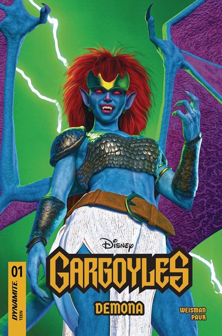 GARGOYLES DEMONA #1 MARK SPEARS VARIANT OPTIONS (RELEASE: 7/9/25)