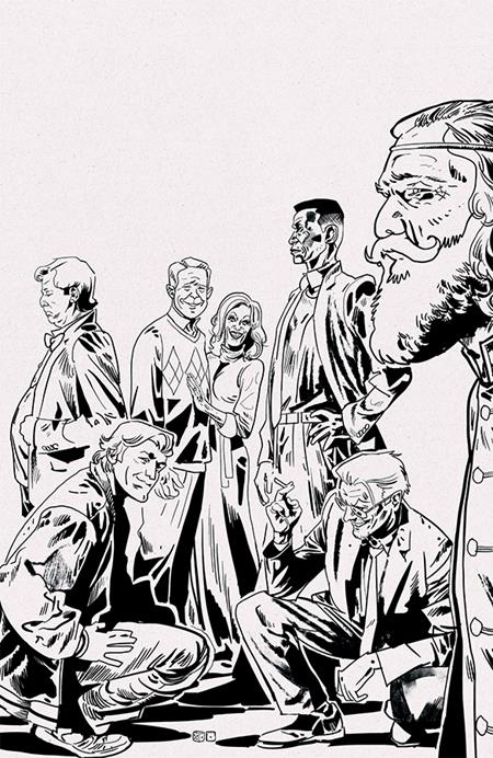 EXQUISITE CORPSES #2 2ND PTG CVR B MICHAEL WALSH POLYBAGGED (RELEASE: 7/30/25)