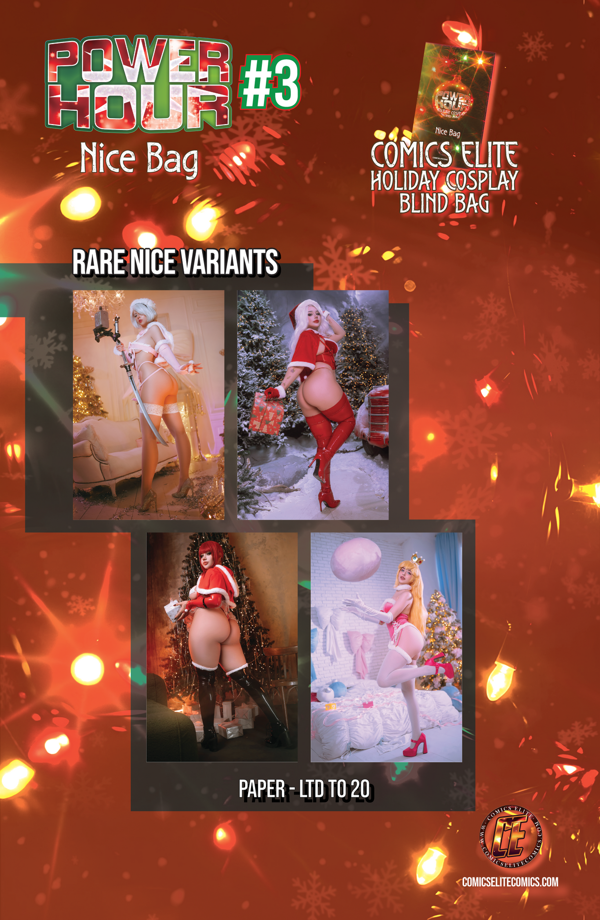 POWER HOUR #3 HOLIDAY COSPLAY BLIND BAG - NICE - LTD 200