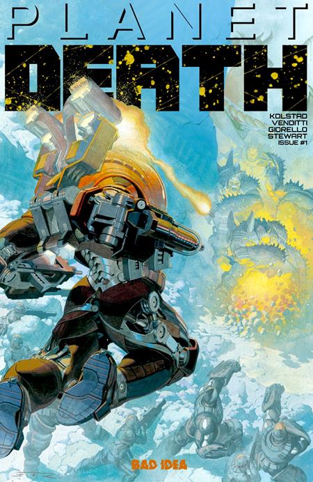 PLANET DEATH #1 (OF 4) RIBIC - RATIO VARIANT - 1:20 (RELEASE: 7/9/25)
