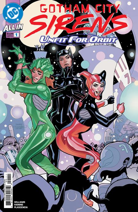GOTHAM CITY SIRENS UNFIT FOR ORBIT #1 (OF 5) CVR A TERRY DODSON & RACHEL DODSON (RELEASE: 7/2/25)