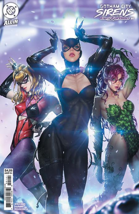 GOTHAM CITY SIRENS UNFIT FOR ORBIT #1 (OF 5) CVR C KYUYONG EOM CARD STOCK VAR (RELEASE: 7/2/25)