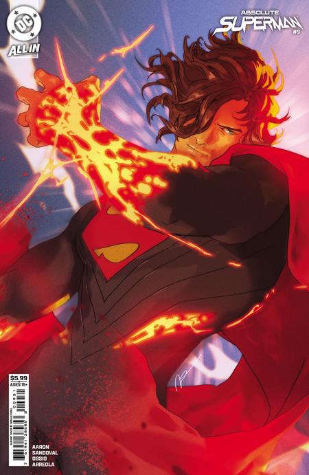 ABSOLUTE SUPERMAN #9 CVR C GERALD PAREL CARD STOCK VAR (RELEASE: 7/2/25)