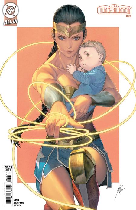 WONDER WOMAN #23 CVR C HOMARE CARD STOCK VAR (RELEASE: 7/16/25)