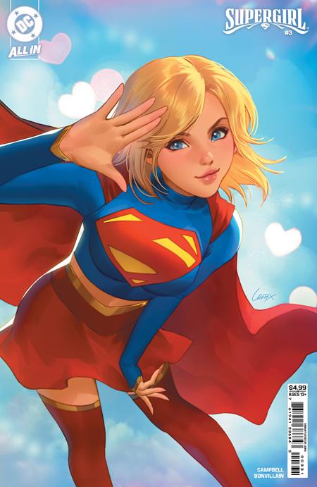 SUPERGIRL #3 CVR C LESLEY LEIRIX LI CARD STOCK VAR (RELEASE: 7/9/25)