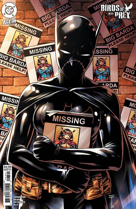 BIRDS OF PREY #23 CVR C SERG ACUNA CARD STOCK VAR (RELEASE: 7/2/25)