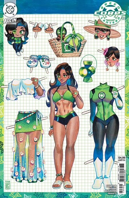 GREEN LANTERN CORPS #6 CVR C RIAN GONZALES CARD STOCK VAR (RELEASE: 7/9/25)