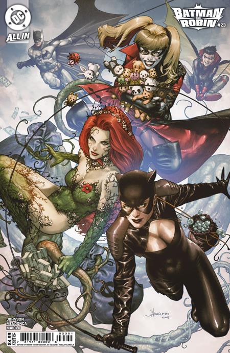 BATMAN AND ROBIN #23 CVR D JAY ANACLETO GOTHAM CITY SIRENS CARD STOCK VAR (RELEASE: 7/9/25)