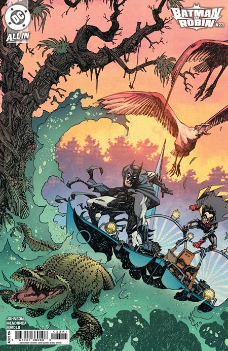 BATMAN AND ROBIN #23 MCCREA - RATIO VARIANT - 1:25 (RELEASE: 7/9/25)