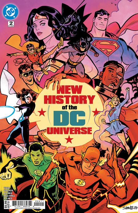NEW HISTORY OF THE DC UNIVERSE #2 CVR A CHRIS SAMNEE (RELEASE: 7/23/25)