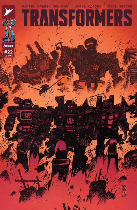 TRANSFORMERS #22 CVR B JORGE CORONA & MIKE SPICER VAR (RELEASE: 7/9/25)