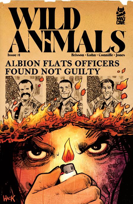 WILD ANIMALS #1 (OF 5) CVR B ROBERT HACK VAR (RELEASE: 7/9/25)