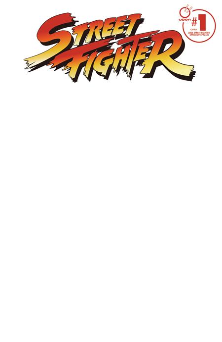 2026 STREET FIGHTER SWIMSUIT SPECIAL #1 - CVR D - BLANK (RELEASE: 7/22/26)