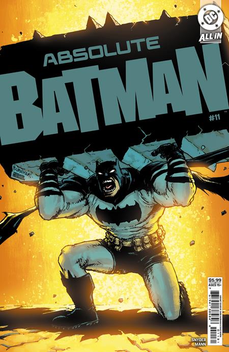 ABSOLUTE BATMAN #11 CVR C CHRIS BURNHAM CARD STOCK VAR - KEY ISSUE (RELEASE:8/20/25)