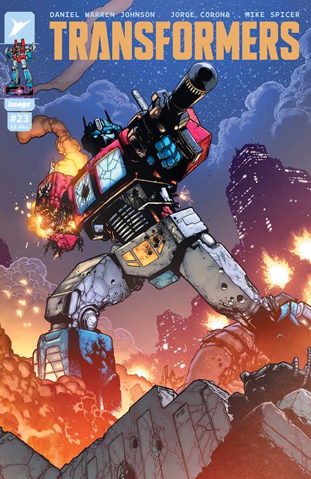 TRANSFORMERS #23 MAHNKE & BARON - RATIO VARIANT - 1:25 (RELEASE: 8/13/25)