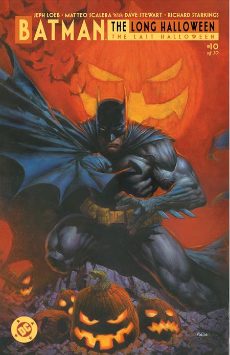 BATMAN THE LONG HALLOWEEN THE LAST HALLOWEEN #10 (OF 10) CVR D DAVID FINCH CARD STOCK VAR (RELEASE: 10/29/25)