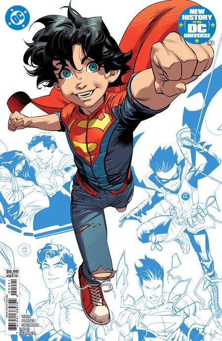 NEW HISTORY OF THE DC UNIVERSE #4 (OF 4) CVR B DAN MORA CARD STOCK VAR (RELEASE: 10/22/25)