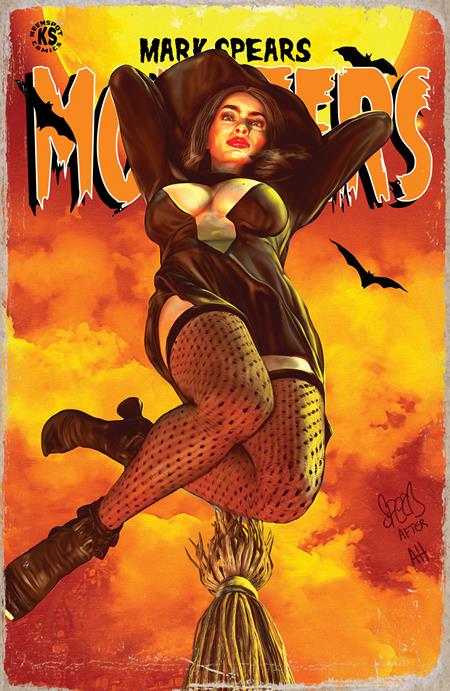MARK SPEARS MONSTERS #7 CVR B MARK SPEARS HEXY THE WITCH HOMAGE VARIANT (RELEASE: 9/24/25)
