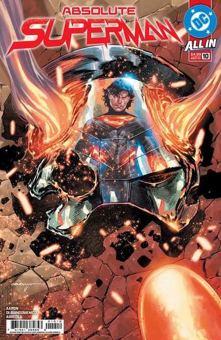 ABSOLUTE SUPERMAN #10 SECOND PRINTING (RELEASE: 10/29/25)