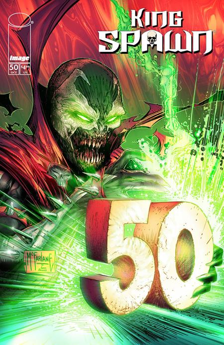 KING SPAWN #50 CVR A TODD MCFARLANE (RELEASE: 10/22/25)