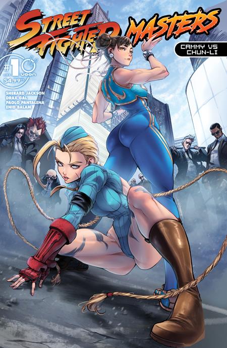 STREET FIGHTER MASTERS CAMMY VS CHUN LI #1 - CVR A - DRAX GAL (RELEASE: 10/7/26)