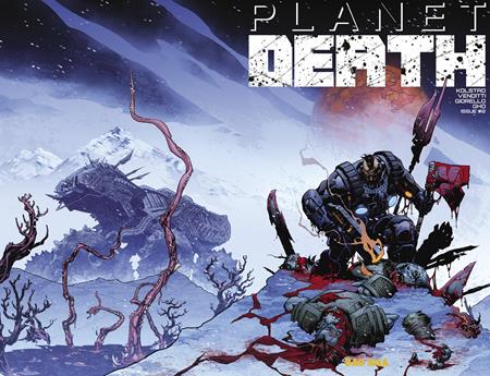 PLANET DEATH #2 (OF 4) CVR B RYAN SOOK WRAPAROUND VAR (RELEASE: 11/5/25)