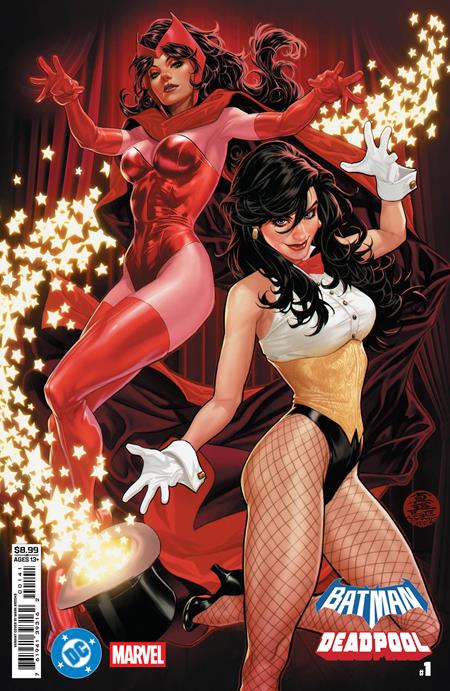 DC MARVEL BATMAN DEADPOOL #1 (ONE SHOT) CVR D MARK BROOKS ZATANNA SCARLET WITCH CARD STOCK - (RELEASE: 11/19/25)
