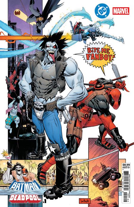 DC MARVEL BATMAN DEADPOOL #1 (ONE SHOT) CVR M SEAN GORDON MURPHY LOBO DEADPOOL CARD STOCK - (RELEASE: 11/19/25)