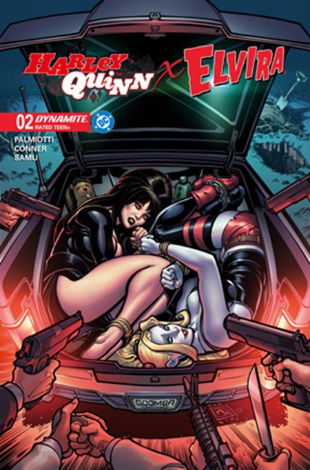 HARLEY QUINN X ELVIRA #2 CVR B CHAD HARDIN - (RELEASE: 11/19/25)