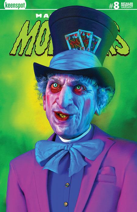 MARK SPEARS MONSTERS #8 MARK SPEARS GLOW IN THE DARK - RATIO VARIANT - 1:500 (RELEASE: 12/17/25)