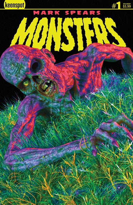 MARK SPEARS MONSTERS #1 Sixth Printing Cvr A Mark Spears Zombie (RELEASE: 11/19/25)