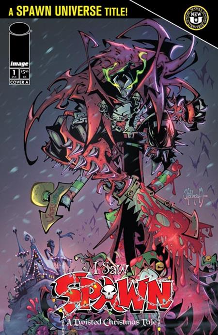 I SAW SPAWN A TWISTED CHRISTMAS TALE #1 - COVER A - DUENAS (RELEASE: 11/4/26)