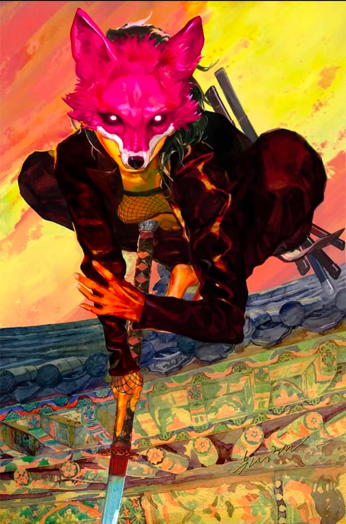 EXQUISITE CORPSES: FOX MASK KILLER #1 - SUNGHAN - VIRGIN - LTD 500