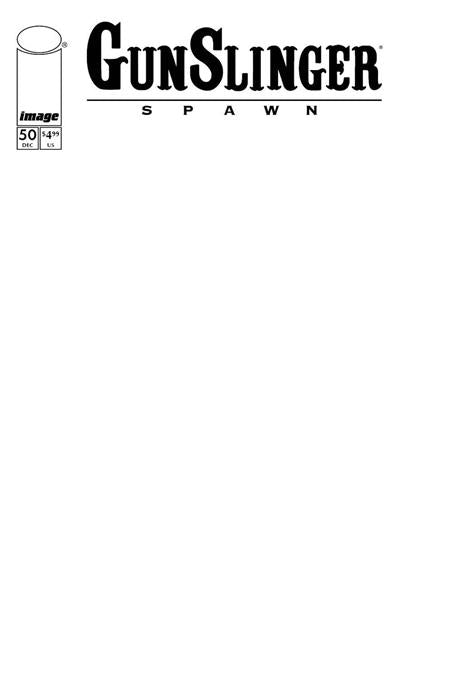 GUNSLINGER SPAWN #50 CVR D BLANK SKETCH VAR (RELEASE: 1/14/26)