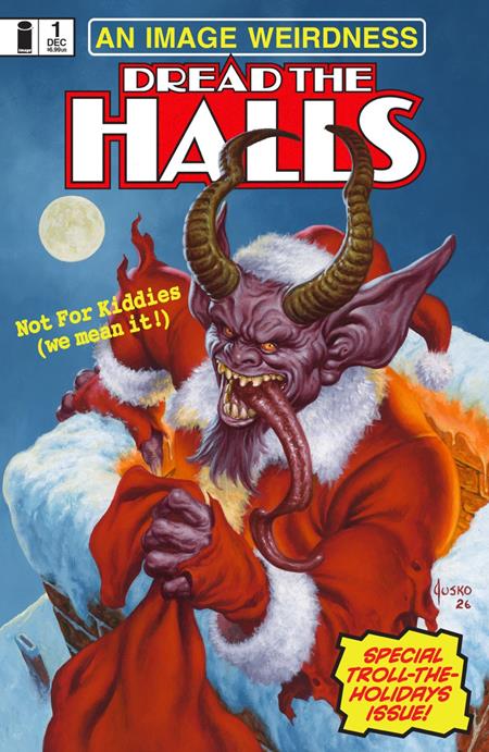 DREAD THE HALLS 2026 - COVER B - JUSKO (RELEASE: 12/2/26)