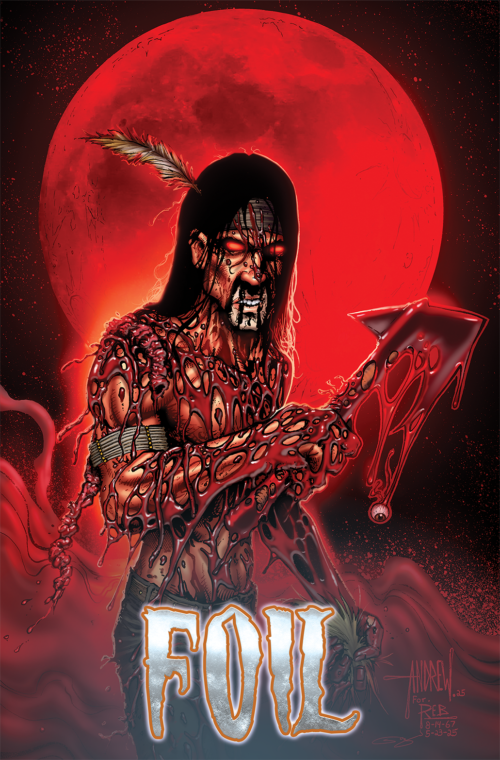 SEEDS OF EVIL #1 MANGUM - VIRGIN FOIL - KICKSTARTER EDITION