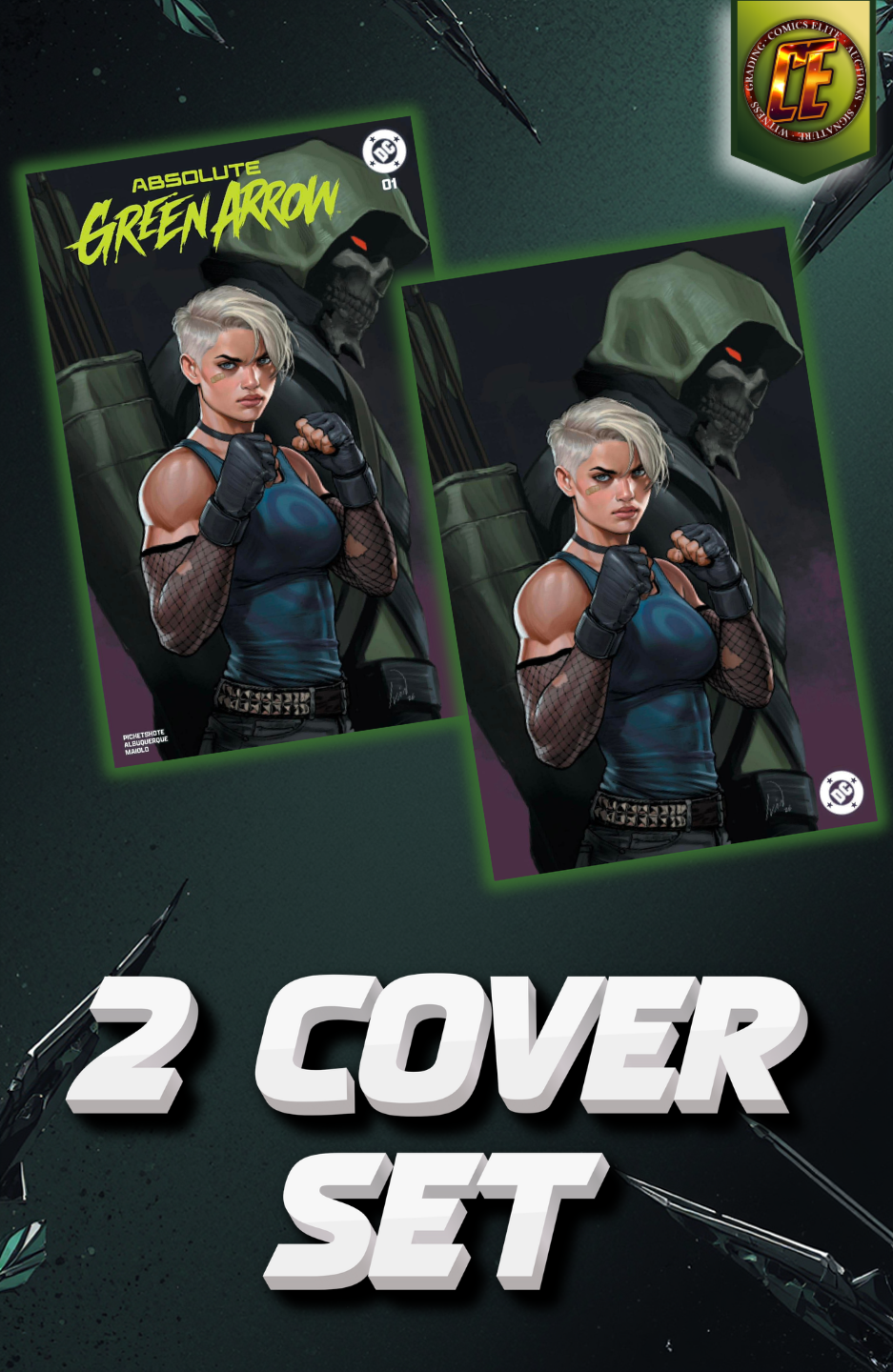 ABSOLUTE GREEN ARROW #1 - IVAN TALAVERA - 2 COVER SET