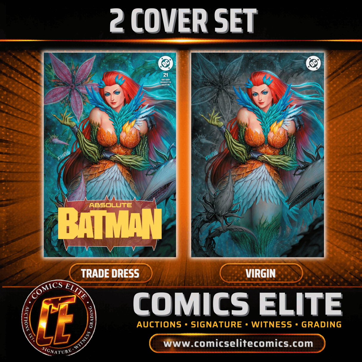 ABSOLUTE BATMAN #21 - CHRIS NG - 2 COVER SET