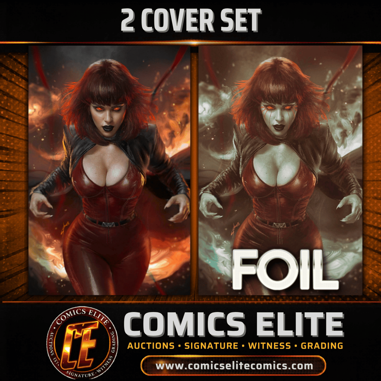 TERMINAL #3 - SHIKARII - VIRGIN & FOIL - 2 COVER SET