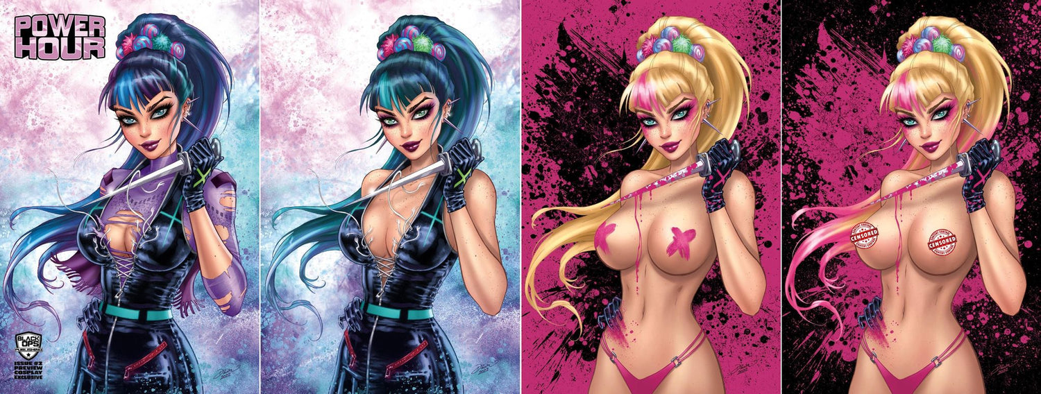 POWER HOUR #2 PREVIEW DAWN MCTEIGUE COLLECTORS BOX LTD 150