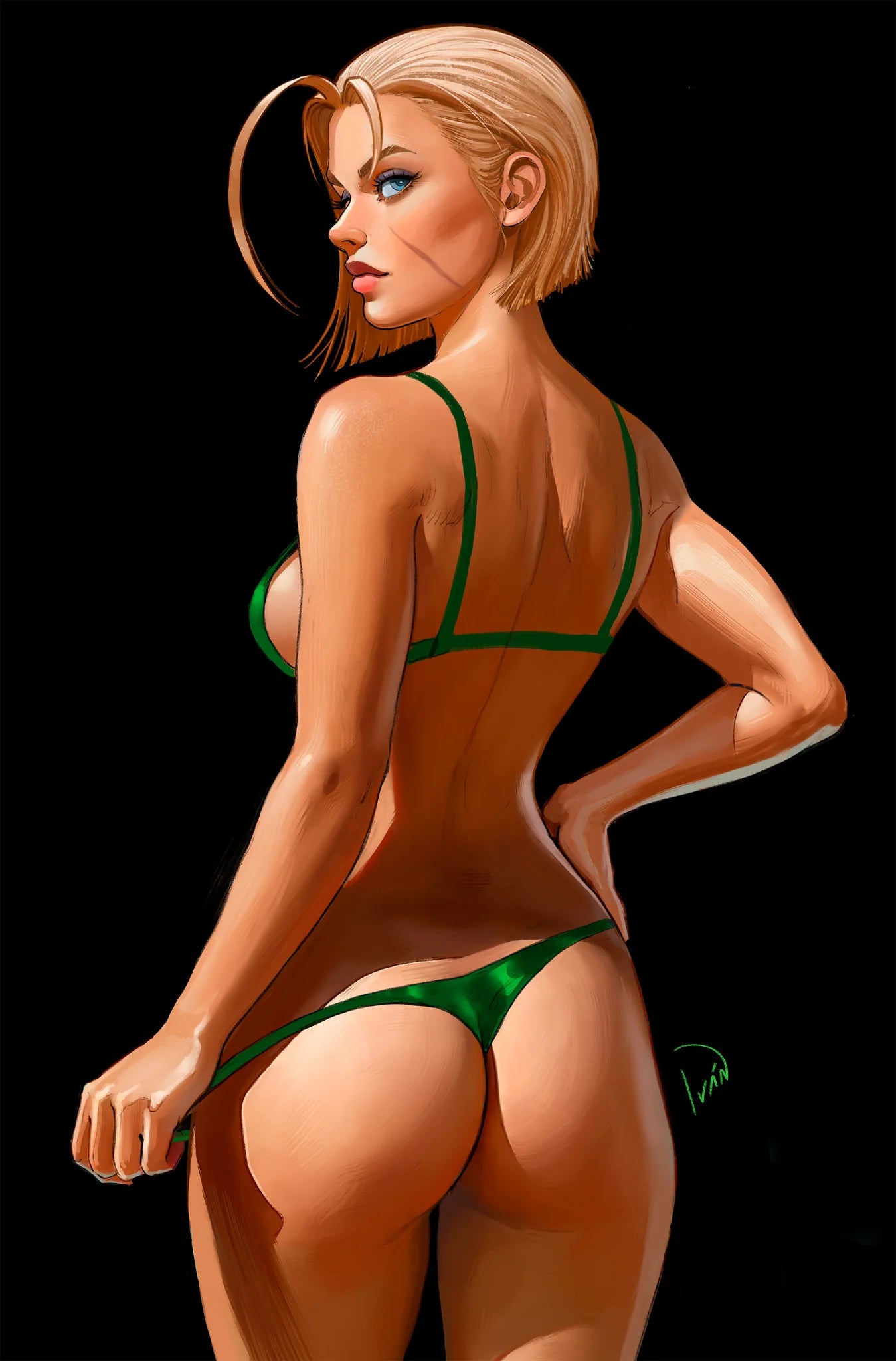STREET FIGHTER & FRIENDS SWIMSUIT SPECIAL 2025 #1 TALAVERA - BLACK - LTD 500