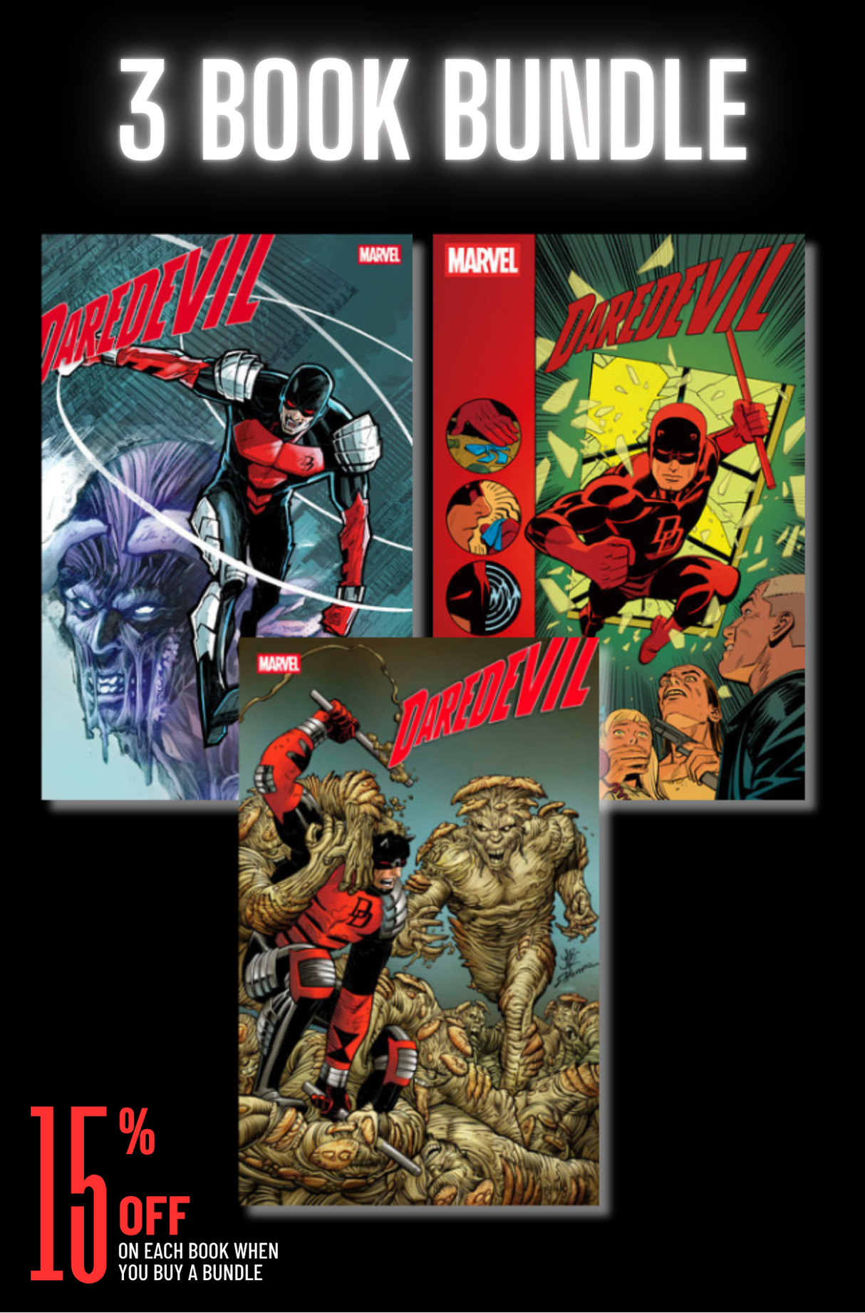 DAREDEVIL #23 - 3 BOOK BUNDLE (RELEASE: 7/2/25)