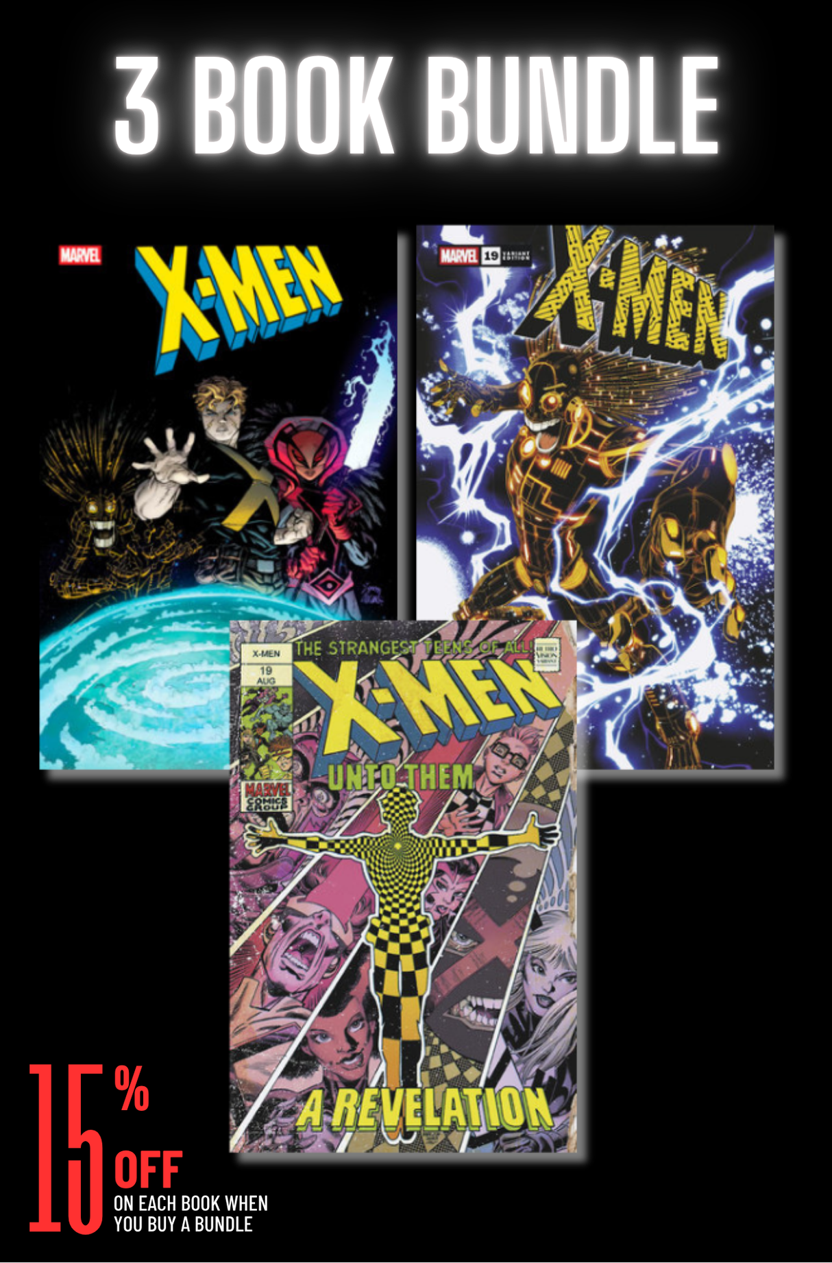 X-MEN #19 - 3 BOOK BUNDLE (RELEASE: 7/2/25)