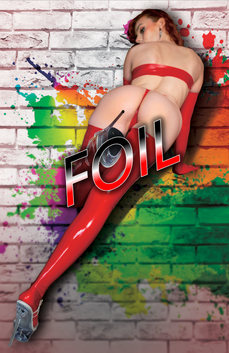 JESSI ZOMBIE HUNTER #1 PREVIEW - CLARUS XTRA BOOTIE FOIL - LTD 10