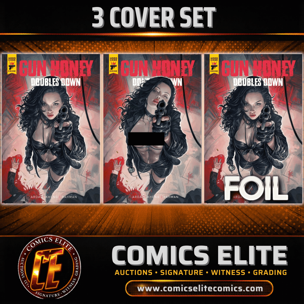 GUN HONEY DOUBLES DOWN #3 - FARR - 3 COVER SET - (RELEASE: 8/19/26)